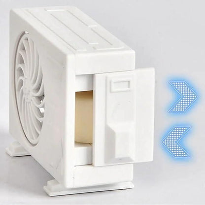 Miniature AC design Solar-Powered Car Air freshener Diffuser 